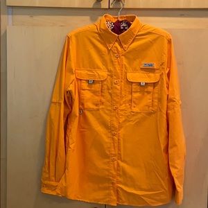 Columbia PFG Long Sleeve Button Down Bahama Shirt